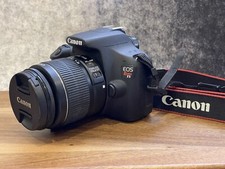 EX+ Canon EOS Rebel T5 /  1200D 18.0MP Digital SLR Camera W/ Lens - LOW SHUTTER
