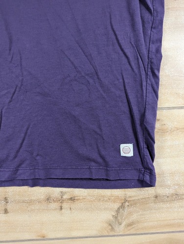 Marine Layer Signature T-Shirt Mens Sz M/L Purple Short Sleeve Casual Comfort - Picture 3 of 12