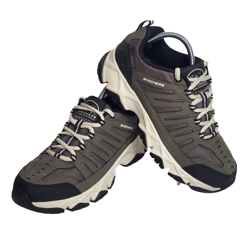 SAOLA Skechers scarpe da corsa grigie Crossbar Stilholt 51887EWW taglia 8