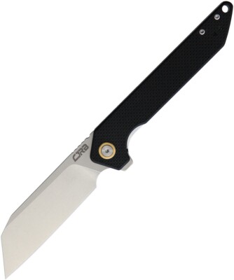 CJRB Rampart Linerlock Black Folding D2 Pocket Knife 1907bkf