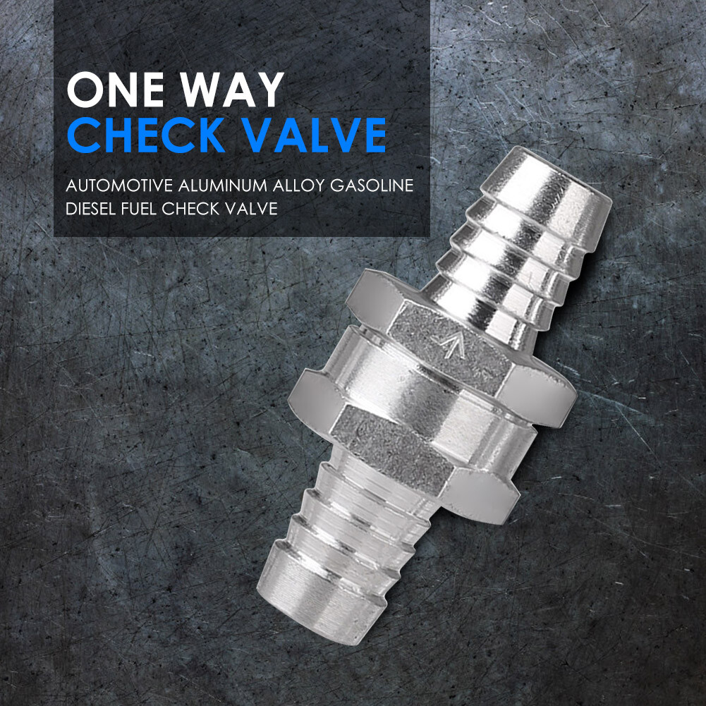 Aluminium Alloy Fuel Non Return Valve One Way Check Valve for Cars