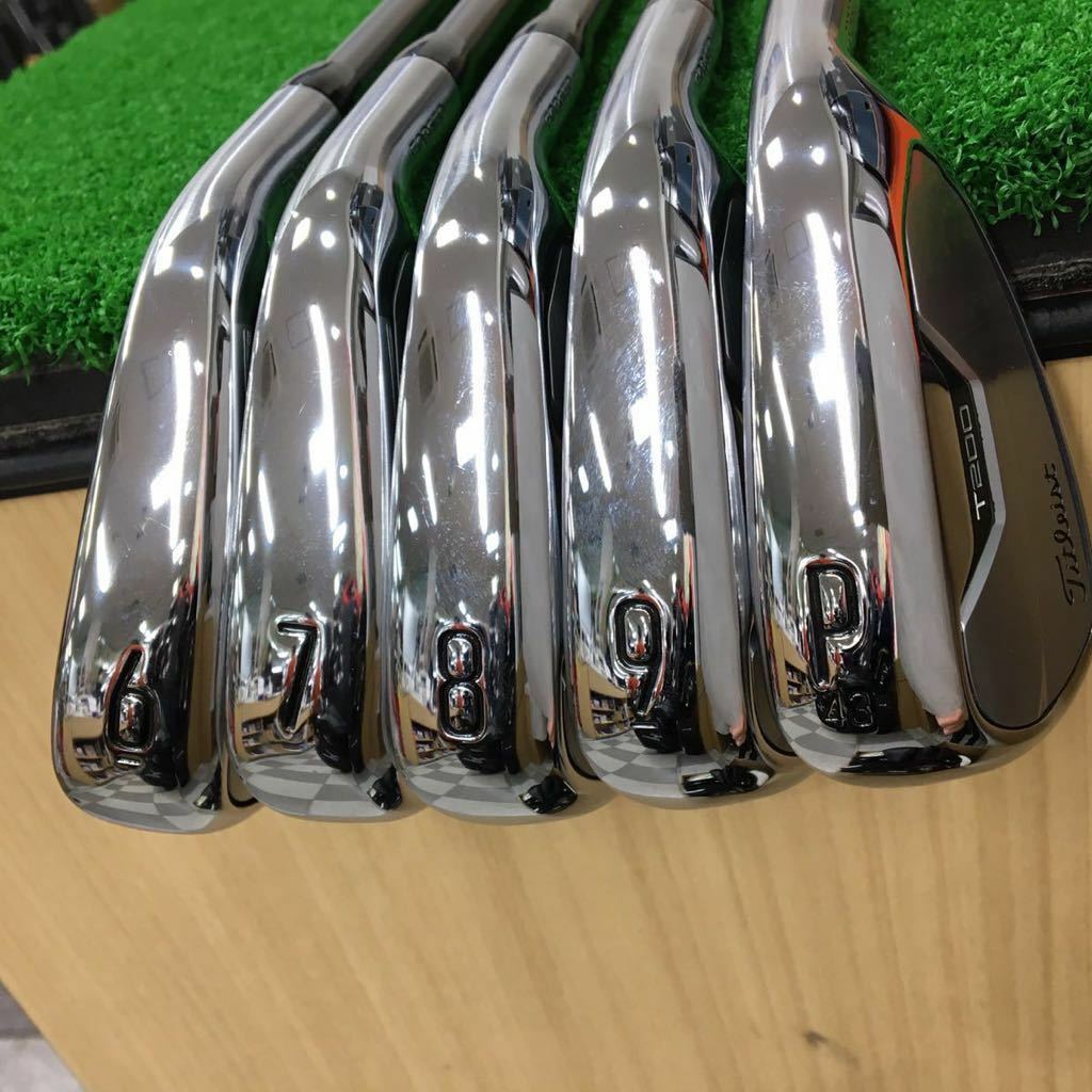 Titleist - タイトリストT200 アイアン5本(6～9I、PW) 3D055  「S」 new T200アイアン 6本セット（#5-#9、P） - タイトリスト