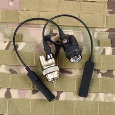 Tactical DS00 Light Dual Switch Upgrade Tailcap For Surefire M300 Flalshligts