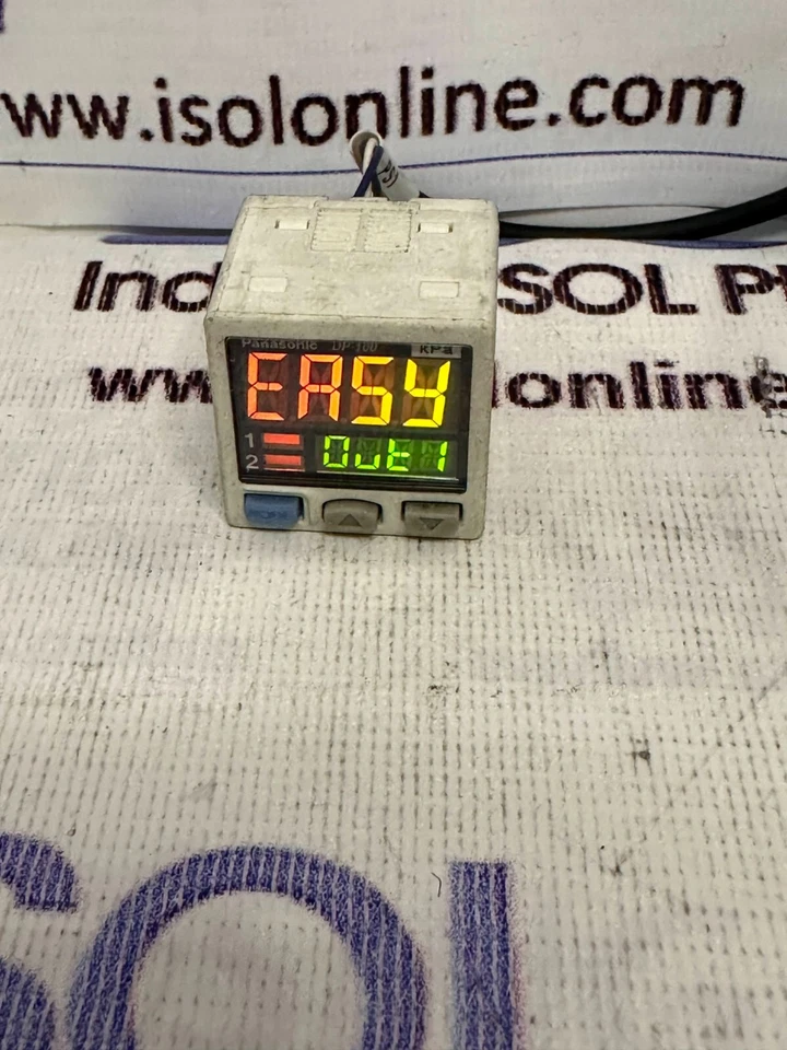 Panasonic DP-101 Digital Press Sensor Dual Display DP101 -100-100KPa DP-100 Sunx - Image 4 of 4
