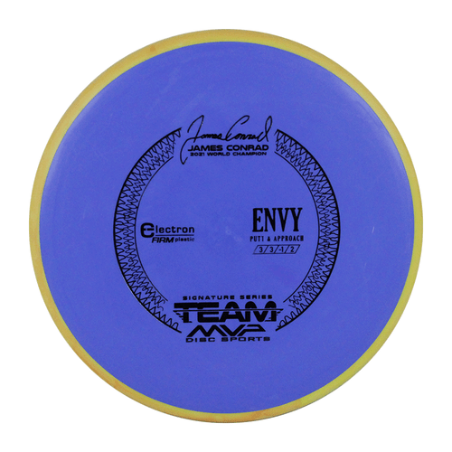Axiom Disc Golf James Conrad Signauture Electron Envy Firm Putter 3/3/0/2 Choose - Picture 12 of 97