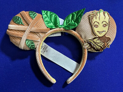 2022 Disney Parks Marvel I Am Groot Ears Headband Guardians 