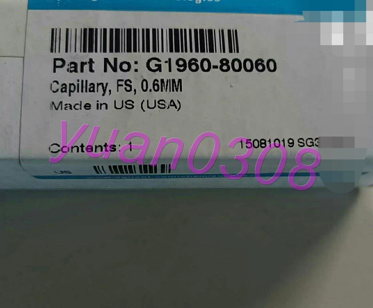 1PSC NEW agilent G1960-80060 capillary DHL Fast delivery | eBay 