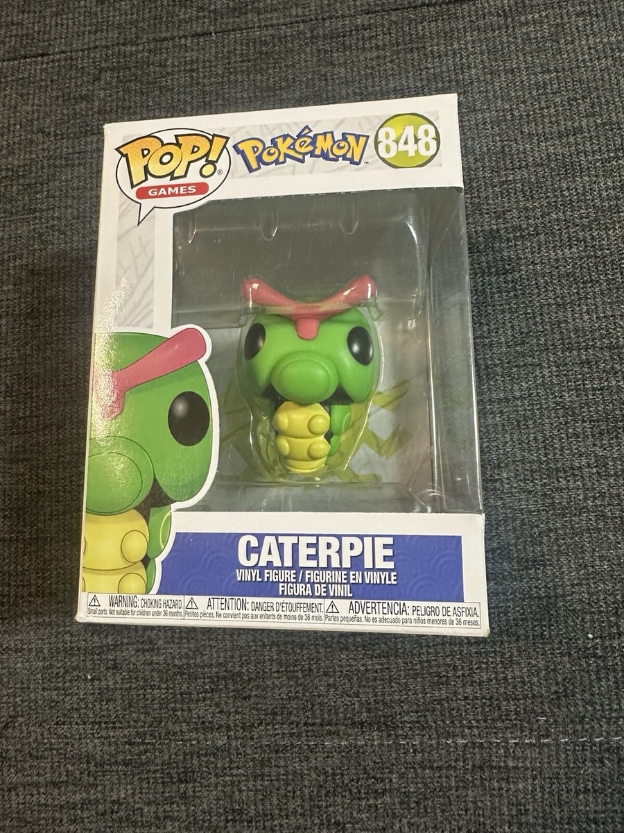 Funko Pop! Vinyl: Pokémon - Caterpie #848 - with Pop Protector
