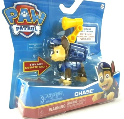 Paw Patrol Action Pack CHASE Collective Figure With Sounds and Phrases Ages 3+