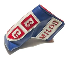 *AKustom Milos 3333 Leather Blade Putter Cover, 9.9/10 Condition, FREE SHIPPING!