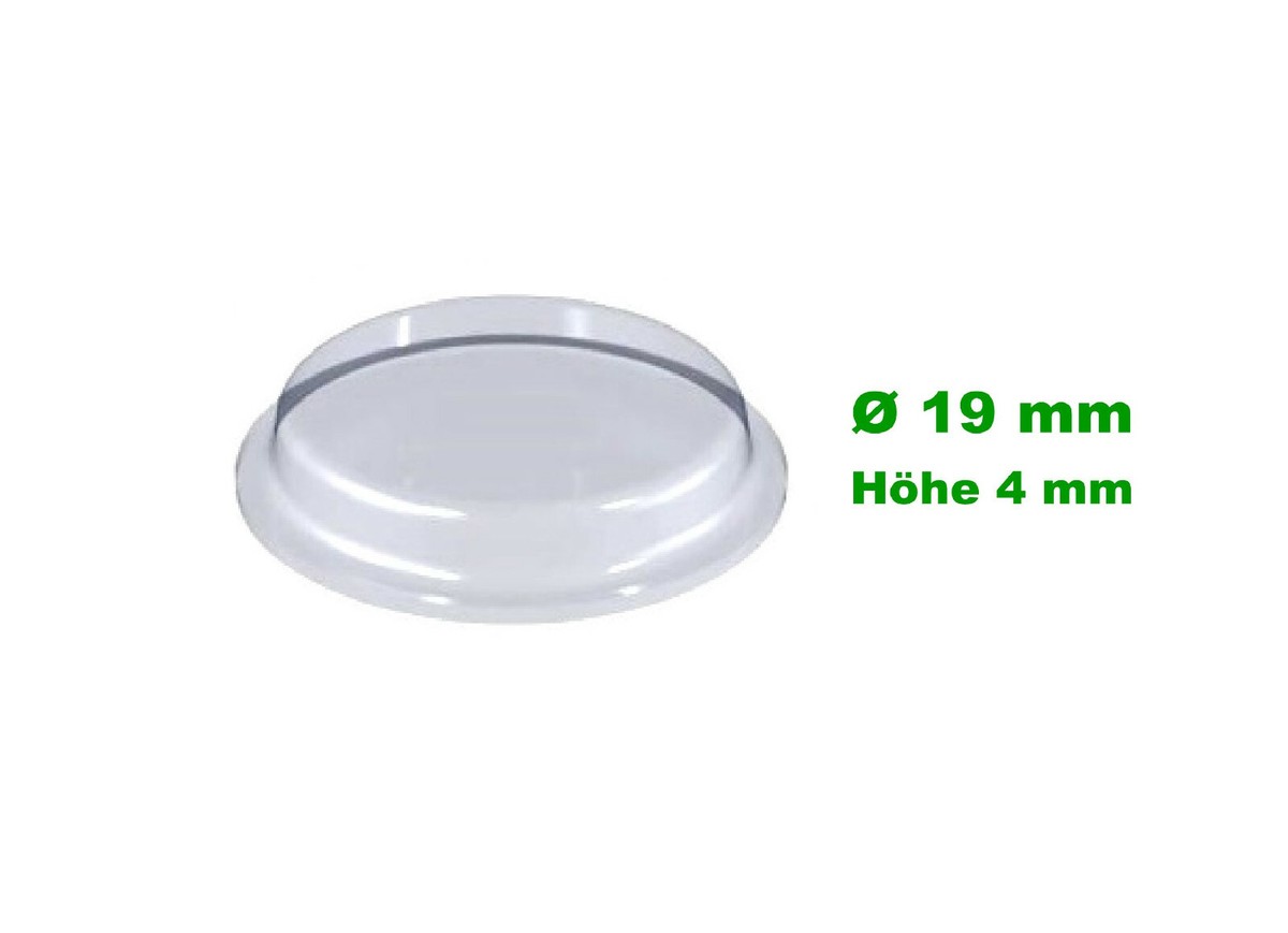 24 Stück Silikon-Puffer Selbstklebend, 10x10mm | Türdämpfer & Gerätefüße Für Stoßschutz