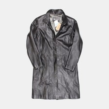 Helium Leather Coat / Size 10 / Womens / Black / Leather