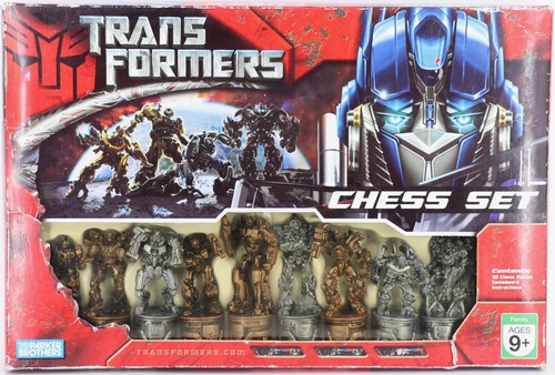 TransFormers Chess Set 2007 Parker Brothers - 第 1/8 張圖片