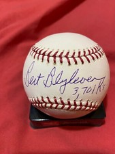 BERT BLYLEVEN AUTOGRAPHED SIGNED MAJOR LEAGUE BASEBALL 