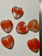 Czech Heart Beads 6mm to 27mm