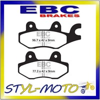 FA197 Organische Aramid BremsbeläGe Vorn Links EBC Honda NSR 150 RR