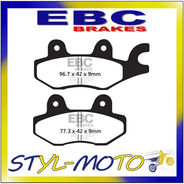 FA197 Organische Aramid BremsbeläGe Vorn Links EBC Honda NSR 150 RR-image