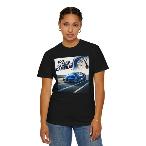 Camiseta Bugatti Chiron Too Fast Gráfica, Camiseta Amante del Coche, Camisa de Carreras Unisex - Imagen 9 de 18