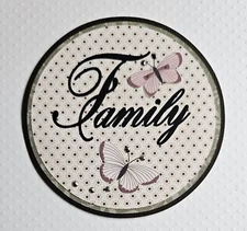 Family Circle Title. Scrapbook, Card Making Paper Piecing