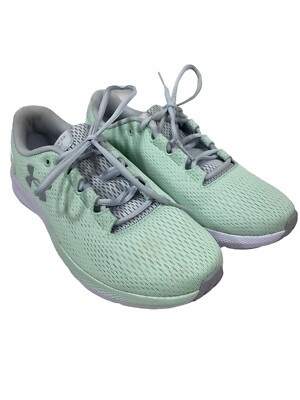 Under Armour Charged Pursuit 2 Running Shoes Aqua Foam Halo Gray Women's 10
