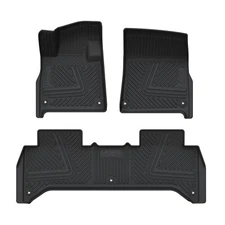 Floor Mat for Rivian R1T 2025 2026 Protection Anti-slip 1st &2nd Row Floor Liner