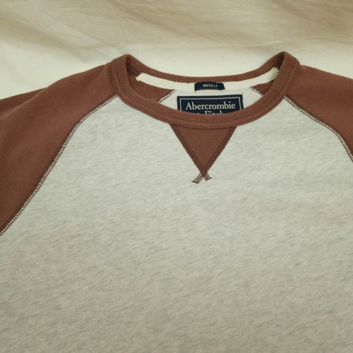 -.. SUDADERA ABERCROMBIE AND FITCH PARA HOMBRE TALLA L GC - Imagen 5 de 8