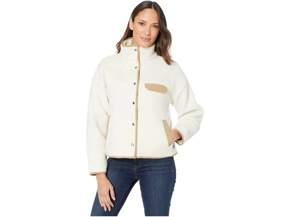 Chaqueta polar Cragmont negra blanca NF para mujer The North Face para dama nueva