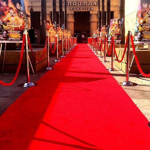 Red Carpet for VIP Event Wedding Prom Party Hotel Runner Any Length up to  30ft