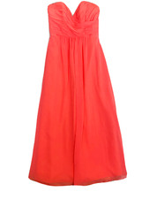 Alfred Angelo Womens Coral Bridesmaids Prom Wedding Formal Dress Size 8