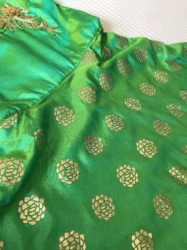 Anarkali Gown Style Dupatta Suit Girls Sz 32 Indian Pakistani Shalwar Kameez NWT - Picture 8 of 12