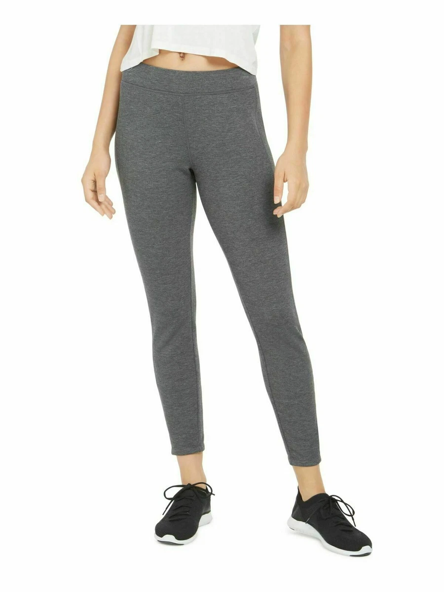 32 Degrees Heat Fleece Lined Base Layer Leggings - Heather Gray, Small  #8480