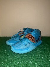 Nike Air Kyrie 6 GS Oracle Aqua Tiger Blue Sneakers BQ5599-300 7Y READ