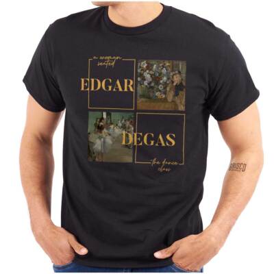 Edgar Degas Modern Art Paintings Dance Class Womens or Mens Crewneck T Shirt Tee