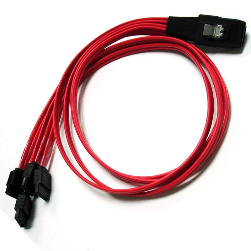 Mini SAS to 4-SATA SFF-8087 Multi-Lane Forward Breakout Internal Cable 19"/0.5m - Image 2 of 4