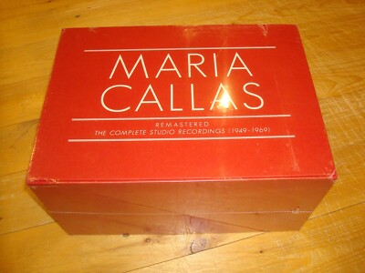 MARIA CALLAS Remastered The Complete Studio Recordings Warner CD