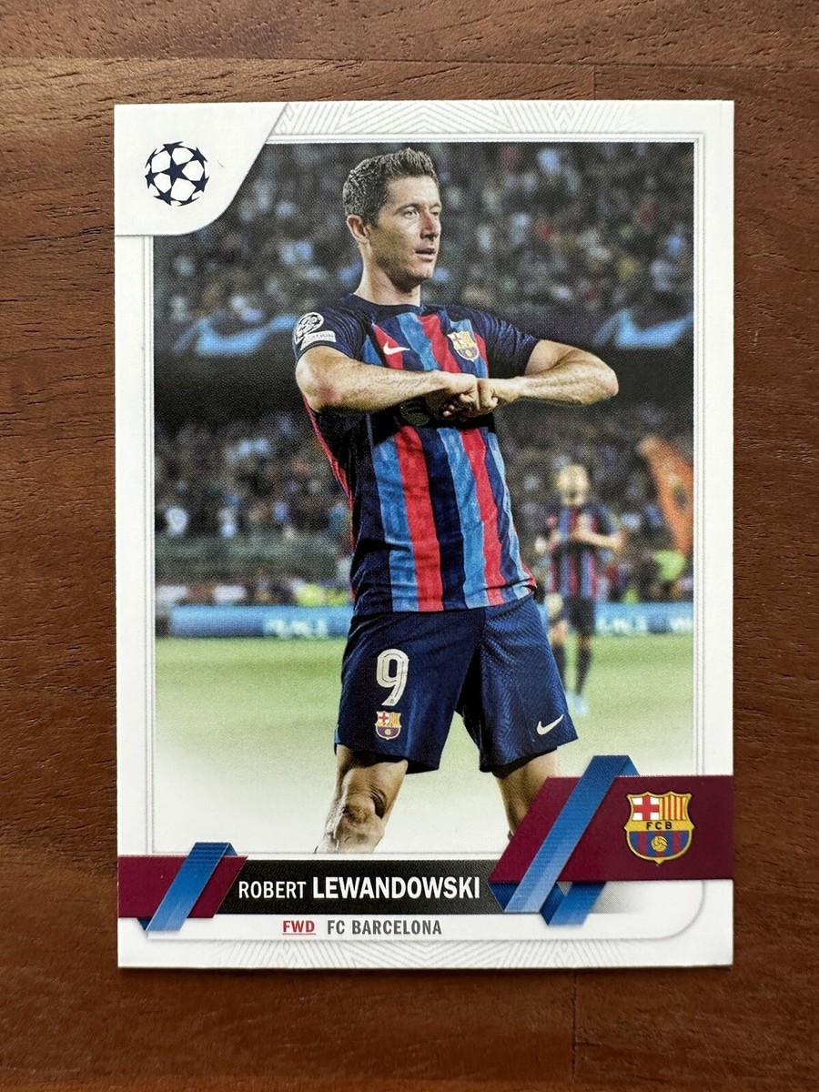 2022-23 Topps Clubs Competitions #9 Robert Lewandowski FC