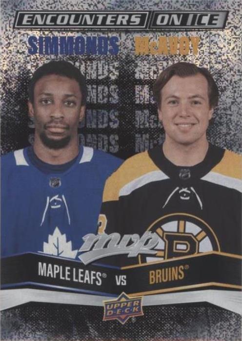 2022-23 Upper Deck MVP - Charlie McAvoy Wayne Simmonds #EI-8 - 1 of 1