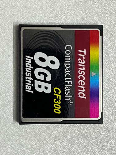 New Transcend Industrial Grade 8GB CF300 8GB CompactFlash CF Card - Picture 6 of 7