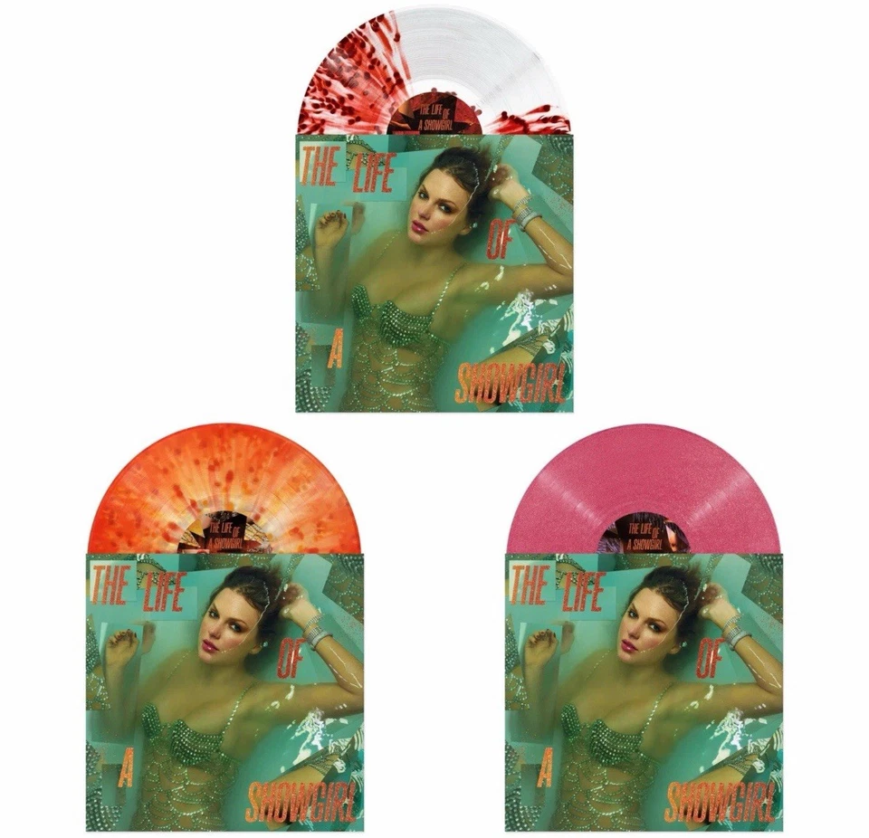 Taylor Swift The Life of a Showgirl Holiday Vinyl Collection Bundle PRESALE🎄 - Image 2 of 4