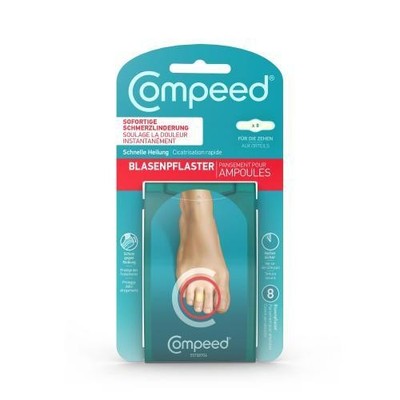 COMPEED Blasenpflaster an den Zehen 8St Pflaster PZN 5995298
