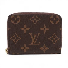 LOUIS VUITTON 2019 Monogram Zippy Coin Purse Compact Wallet Key holder  Brow...