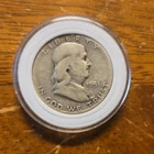 1951 Franklin Half Dollar Silver Liberty Bell Circulated Business Strike Coin