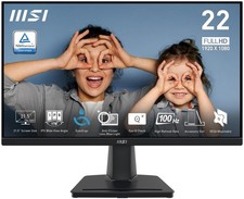 msi Pro MP225 22in IPS Monitor FHD 1080p 100Hz 1ms HDMI Adaptive-Sync Black
