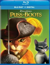 Puss in Boots Blu-ray Antonio Banderas NEW