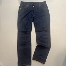 Levi s 501 Selvedge Raw denim 31X 32 Mexico limited edition big E 2023