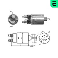 ERA Magnetschalter, Starter U.A. FüR Isuzu, Nissan