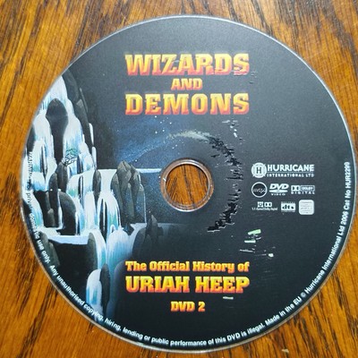 *DISC ONLY* Uriah Heep Wizards and Demons DVD 2 ONLY The Official History (RARE