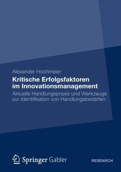 Alexander Hochmeier | Kritische Erfolgsfaktoren Im Innovationsmanagement | Buch-image