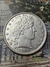 1908-D Barber Half Dollar 🇺🇸