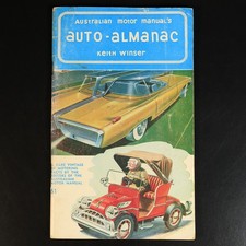 1966 An Australian Auto Almanac by K. Winser Automotive Reference Book Melbourne